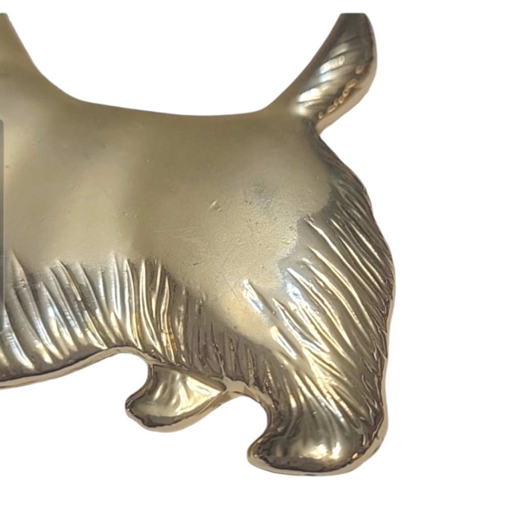 Vintage Scottie Dog Brooch - Picture 6 of 6
